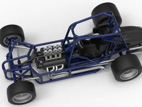 Pavimento Silver Crown Car Base Versi&oacute;n 2 Escala 1 a 25 Modelo de impresión 3D