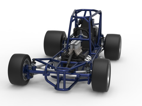 ペイブメント シルバー クラウン カー ベース バージョン 2 スケール 1 ～ 25 3Dプリントモデル