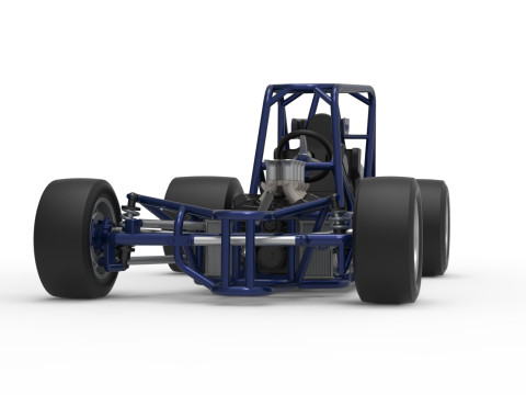 ペイブメント シルバー クラウン カー ベース バージョン 2 スケール 1 ～ 25 3Dプリントモデル