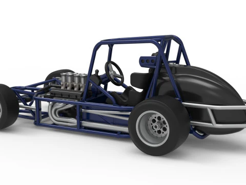 Pavimento Silver Crown Car Base Versi&oacute;n 2 Escala 1 a 25 Modelo de impresión 3D