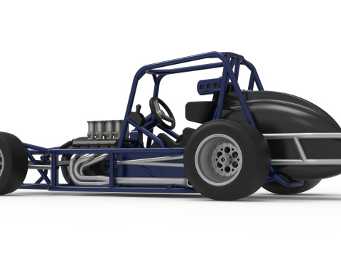 ペイブメント シルバー クラウン カー ベース バージョン 2 スケール 1 ～ 25 3Dプリントモデル