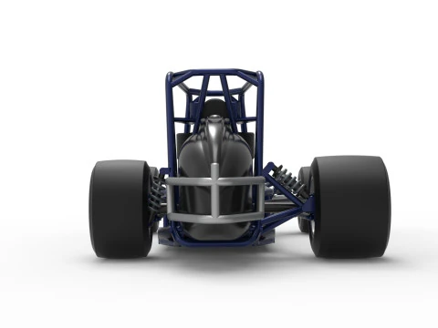 Pavimento Silver Crown Car Base Versi&oacute;n 2 Escala 1 a 25 Modelo de impresión 3D