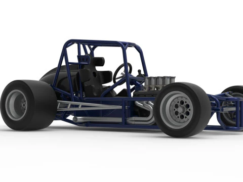 Pavimento Silver Crown Car Base Versi&oacute;n 2 Escala 1 a 25 Modelo de impresión 3D