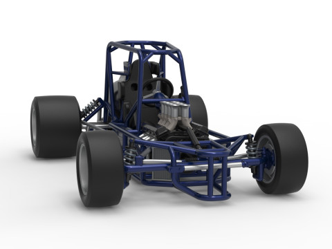 ペイブメント シルバー クラウン カー ベース バージョン 2 スケール 1 ～ 25 3Dプリントモデル