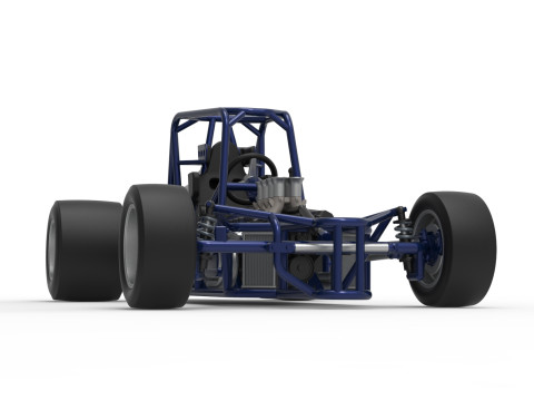 ペイブメント シルバー クラウン カー ベース バージョン 2 スケール 1 ～ 25 3Dプリントモデル