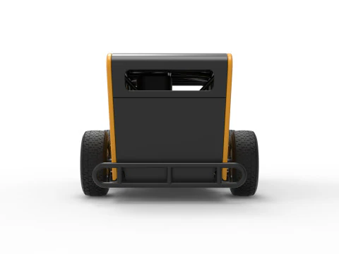 Dwarf car Scale 1 to 25 3D Print Model