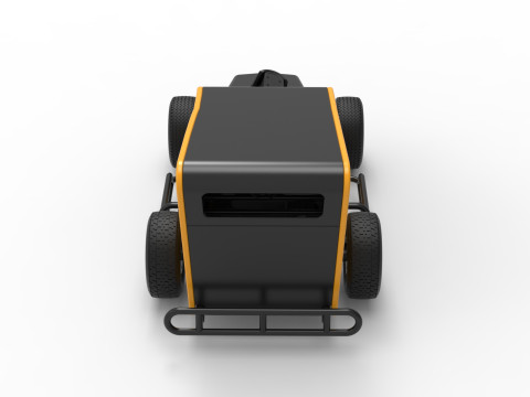 Dwarf car Scale 1 to 25 3D Print Model