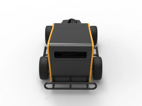 Dwarf car Scale 1 to 25 3D Print Model