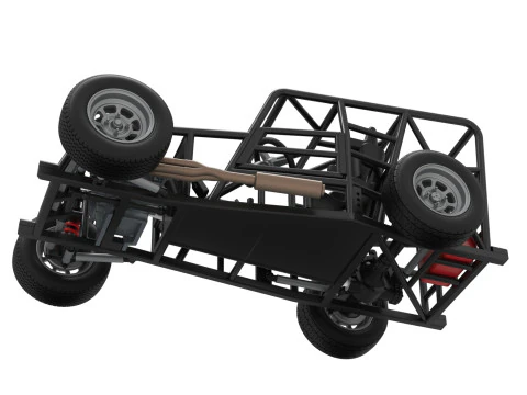 Карликова машина Базова шкала від 1 до 25 3D Принт Модель