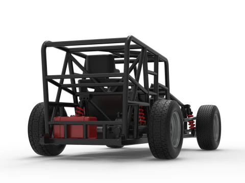 Карликова машина Базова шкала від 1 до 25 3D Принт Модель