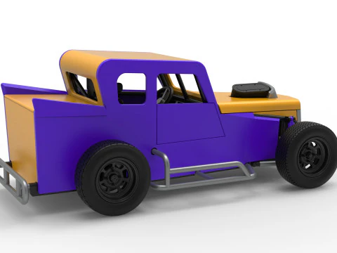 Dwarf car Version 2 Scale 1 to 25 3D Print Model