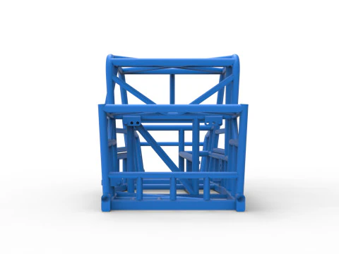 Frame of Dwarf car Version 2 Scale 1 to 25 3D Print Model