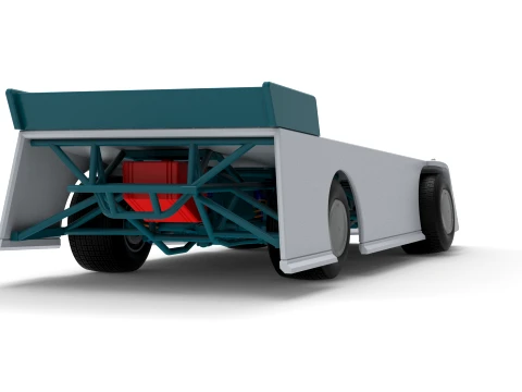 Wedge Dirt Late model Scale 1 to 25 3D Print Model