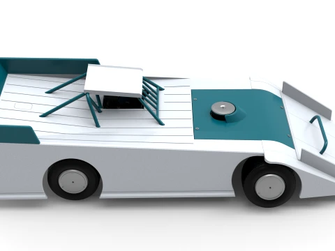 Wedge Dirt Late model Scale 1 to 25 3D Print Model