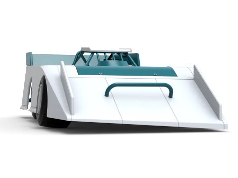 Wedge Dirt Late model Scale 1 to 25 3D Print Model
