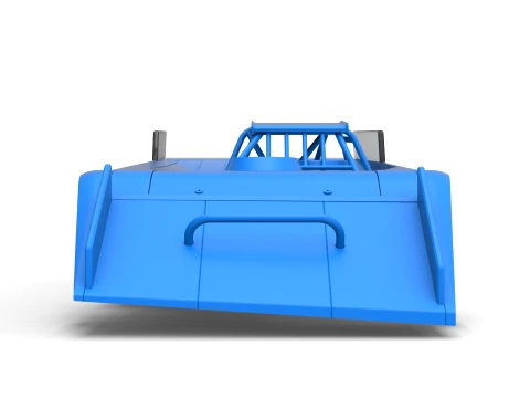 Shell of Wedge Dirt Late model Scale 1 to 25 3D Print Model