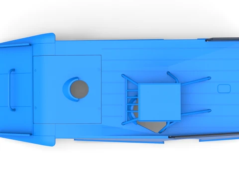 Shell of Wedge Dirt Late model Scale 1 to 25 3D Print Model
