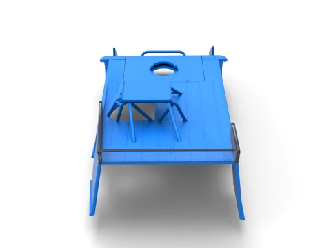 Shell of Wedge Dirt Late model Scale 1 to 25 3D Print Model
