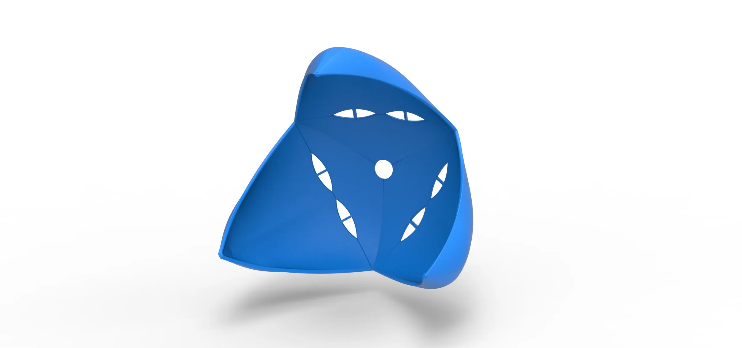 Paracadute Frenante per Dragster Versione 3 Scala da 1 a 25 Modello di stampa 3D .c4d .max .obj .3ds .fbx .stl .blend 