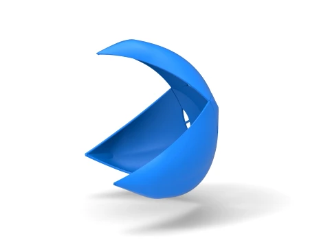 Paracadute Frenante per Dragster Versione 3 Scala da 1 a 25 Modello di stampa 3D