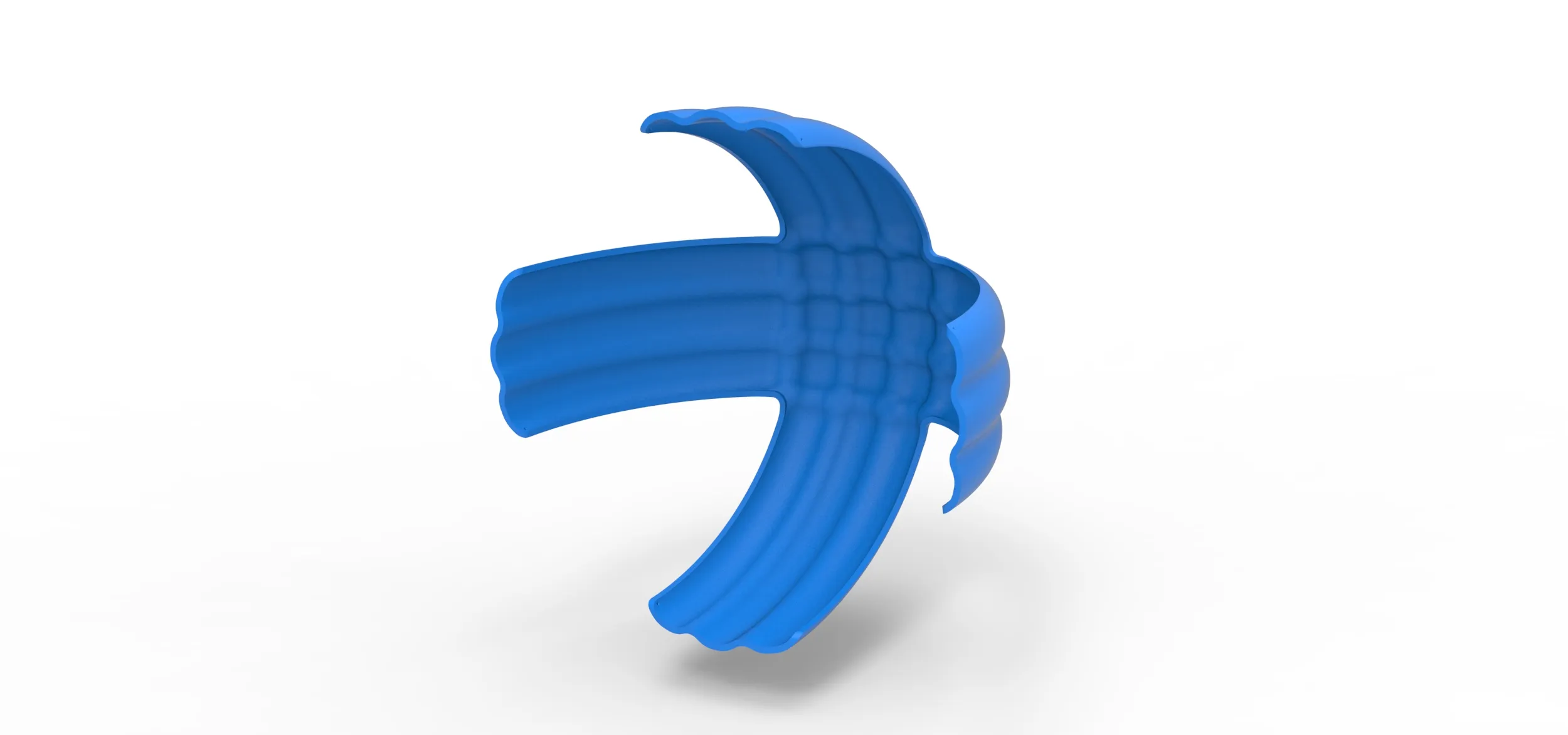 Braking Parachute for Dragster Version 4 Scale 1 to 25 3D Print Model .c4d .max .obj .3ds .fbx .stl .blend 