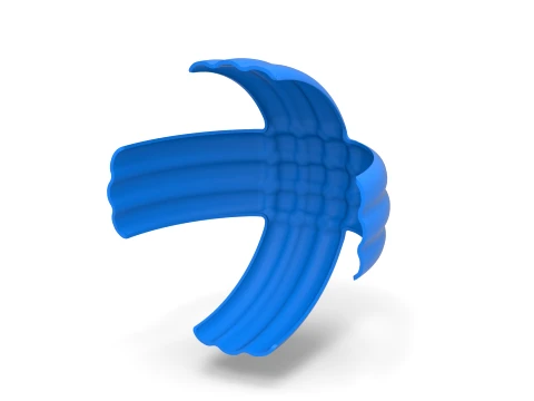 P&aacute;ra-quedas de Frenagem para Dragster Vers&atilde;o 4 Escala 1 a 25 Modelo de Impressão 3D