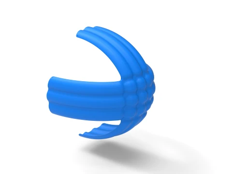 Braking Parachute for Dragster Version 4 Scale 1 to 25 3D Print Model