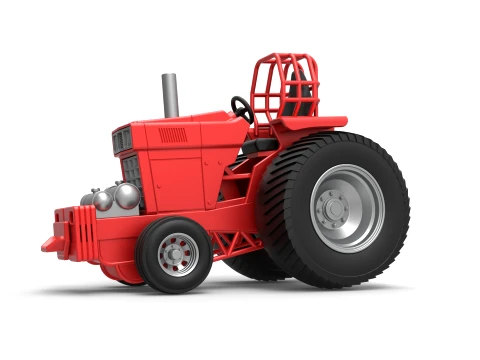 Fun short Pro Stock Pulling Tractor Version 1 Scale 1 to 25 3D Print Model