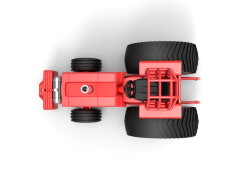 Fun short Pro Stock Pulling Tractor Version 1 Scale 1 to 25 3D Print Model