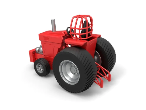 Fun short Pro Stock Pulling Tractor Version 1 Scale 1 to 25 3D Print Model