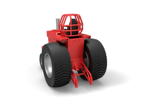Fun short Pro Stock Pulling Tractor Version 1 Scale 1 to 25 3D Print Model
