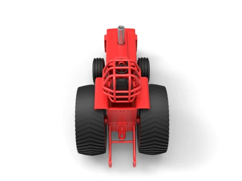 Fun short Pro Stock Pulling Tractor Version 1 Scale 1 to 25 3D Print Model