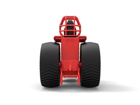 Fun short Pro Stock Pulling Tractor Version 1 Scale 1 to 25 3D Print Model