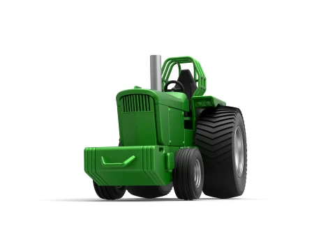Fun short Pro Stock Pulling Tractor Version 2 Scale 1 to 25 3D Print Model