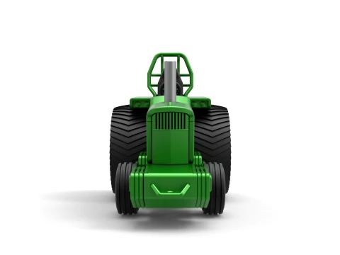 Fun short Pro Stock Pulling Tractor Version 2 Scale 1 to 25 3D Print Model