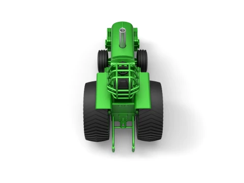 Fun short Pro Stock Pulling Tractor Version 2 Scale 1 to 25 3D Print Model