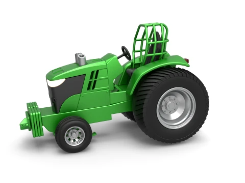Leuke korte Pro Stock Pulling Tractor Versie 3 Schaal 1 t/m 25 3D printmodel