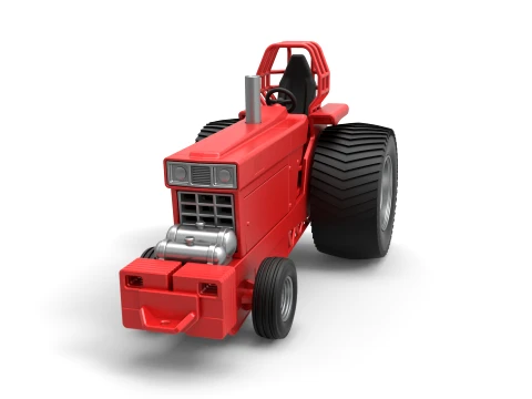 Pro Stock Pulling Tractor Version 1 Scale 1 to 25 3D Print Model