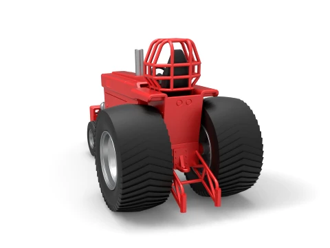 Pro Stock Pulling Tractor Version 1 Scale 1 to 25 3D Print Model
