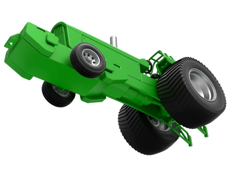 Pro Stock Pulling Tractor Version 2 Scale 1 to 25 3D Print Model