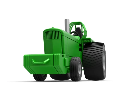 Pro Stock Pulling Tractor Version 2 Scale 1 to 25 3D Print Model