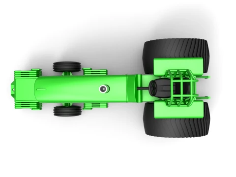 Pro Stock Pulling Tractor Version 2 Scale 1 to 25 3D Print Model