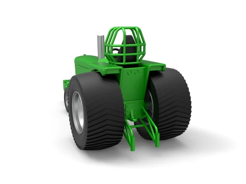 Pro Stock Pulling Tractor Version 2 Scale 1 to 25 3D Print Model