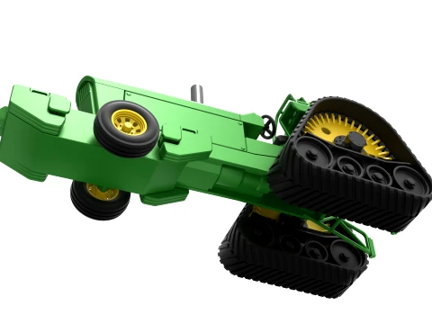 Pro Stock Pulling Tractor Version 3 Scale 1 to 25 3D Print Model