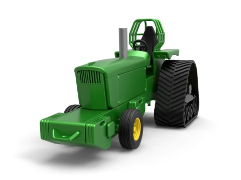 Pro Stock Pulling Tractor Version 3 Scale 1 to 25 3D Print Model