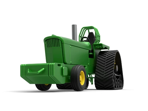 Pro Stock Pulling Tractor Version 3 Scale 1 to 25 3D Print Model