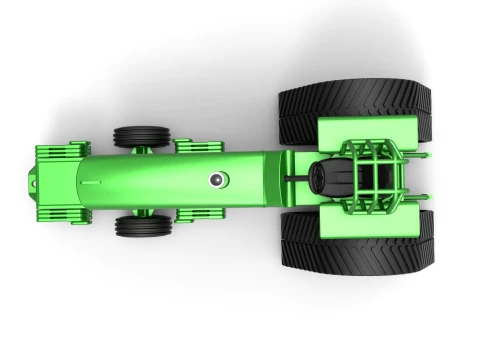 Pro Stock Pulling Tractor Version 3 Scale 1 to 25 3D Print Model