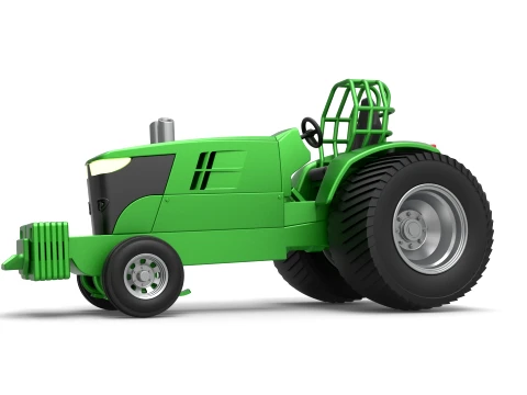 Pro Stock Pulling Tractor Version 4 Scale 1 to 25 3D Print Model