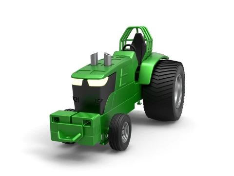 Pro Stock Pulling Tractor Version 4 Scale 1 to 25 3D Print Model