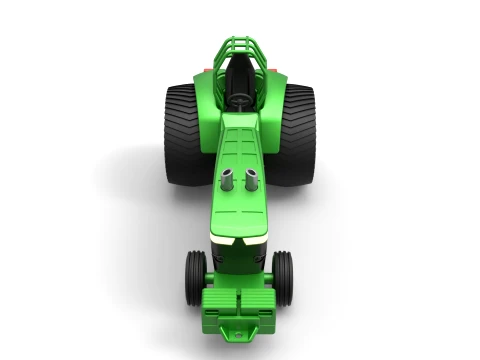 Pro Stock Pulling Tractor Version 4 Scale 1 to 25 3D Print Model